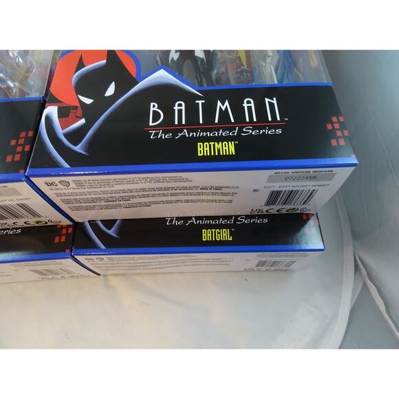 McFarlane Toys Batman The Animated Series MAXIE ZEUS BAF Wave Complete Set 4 NIB - Picture 15 of 15